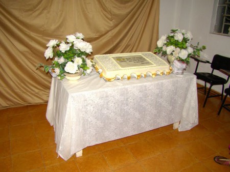 Mesa de aniversário de 52 anos da IBJI